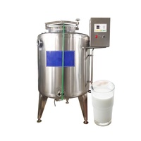 Machine de pasteurisation de lait à haute efficacité, cuve de fermentation, de chauffage et de mélange pour jus, confiture et vin