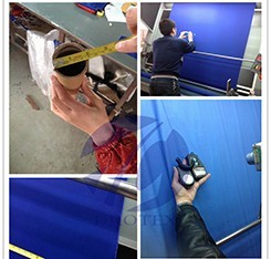 NFPA2112 UL 인증 DROTEX-CFR7.5 안전 의복에 대한 아크 방지 난연 원단 - Product Image 5