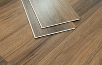 Revêtement de sol SPC à clipser, étanche, design moderne et minimaliste, dalles en composite pierre-plastique pour usage domestique et sportif, facile à poser