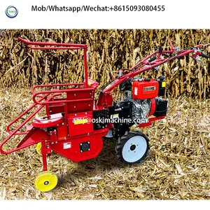 Mini Zoete Maïs Maïs Harvester Machine Tractor Gemonteerd Maiskolvenplukker