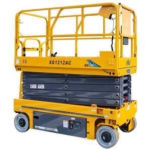 Plateformes élévatrices à ciseaux autopropulsées XG1212AC à hauteur réglable <span class=keywords><strong>de</strong></span> 12 m, mini-élévateurs hydrauliques fabriqués en Chine - Product Image 2