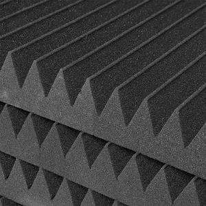 Diffuseurs de son Cale de <span class=keywords><strong>mousse</strong></span> acoustique pour plafond Rembourrage insonorisé Panneaux de <span class=keywords><strong>mousse</strong></span> acoustique noirs absorbant le panneau de <span class=keywords><strong>mousse</strong></span> acoustique Echo - Product Image 2