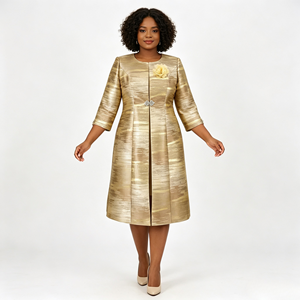 Australia <b>African</b> New Styles Church Ocasional Dress Suit Plus Size <b>Wear</b> Two Pieces Set Church Suits for Women Outfits - Product Image 1
