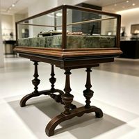Vitrine à bijoux GOWIN avec serrure, éclairage LED, dimensions personnalisables, durable et écologique, étanche