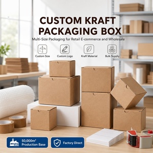 Caja de Cartón Corrugado FX, Embalaje de Cartón, Caja de Embalaje al por Mayor, Caja de Regalo Personalizada, Caja de Almacenamiento, Caja de Embalaje Kraft Personalizada - Product Image 3