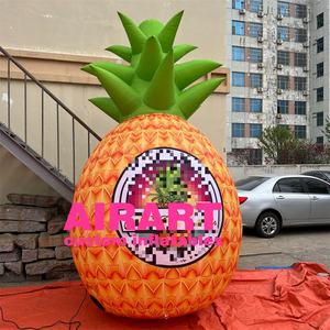Boutique de fruits <span class=keywords><strong>frais</strong></span> Publicité extérieure Gonflables décoratifs Ananas gonflable géant Blow Up Ananas Ballon gonflable - Product Image 1
