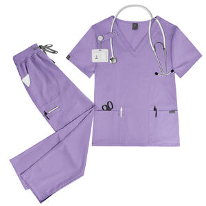 طقم سكراب طبي موحد قابل للتخصيص للمستشفيات، ملابس عمل عصرية للممرضات، سكراب جراحي وأزياء طبية للأطباء - Product Image 2