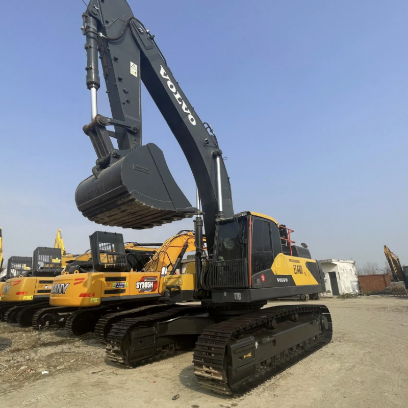 Low Price Used Excavators Volvo EC480 Used Engineering & Construction ...