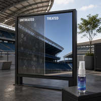 Protecteur d'écran liquide de qualité industrielle A1, nano-céramique micro-silice, essence invisible modifiée anti-rayures, Guangdong