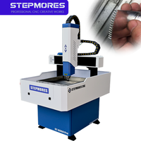 6060 lourd 3d Mini CNC routeur 4040 Table mobile Mini CNC fraiseuse métal routeur CNC avec couvercle extérieur