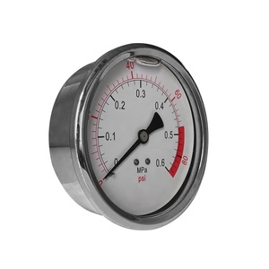 เกจวัดความดันก๊าซชีวภาพเครื่องทำเอสเพรสโซ่ทำความเย็น80มม. ทำจากสเตนเลสสตีล - Product Image 5