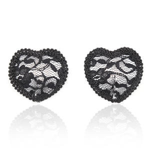 Pegatinas de encaje de colores para pezones, pegatinas eróticas en forma de corazón para adultos - Product Image 2