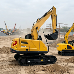 รถขุดตีนตะขาบ XE135G ขนาด 13.8 ตัน ถังขนาด 0.52 ลูกบาศก์เมตร ประหยัดน้ำมัน กำลัง 73 กิโลวัตต์ เครื่องจักรงานดินประสิทธิภาพสูง - Product Image 1