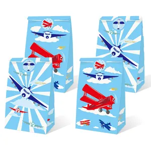 Flugzeug Party Favoriten Goodies-Taschen Flugzeug Party Geschenk Zuckermelisse-Taschen