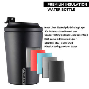 แก้วกาแฟเก็บความร้อนแบบมีโลโก้สั่งทำ แก้วน้ำสแตนเลสแบบพกพา ป้องกันการรั่วซึม สำหรับใช้ในออฟฟิศและกิจกรรมกลางแจ้ง - Product Image 6