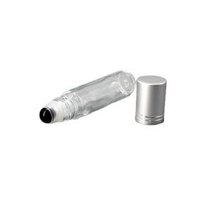 Vente en gros <span class=keywords><strong>2026</strong></span>, flacon en verre d'huile essentielle de 10 ml avec des copeaux de pierres précieuses naturelles à l'intérieur - Product Image 2