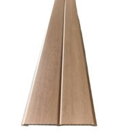 Paneles de Pared Modernos con Diseño Acanalado, Material WPC para Techo con Patrón Geométrico, Función Impermeable, Antiestática y Resistente a la Humedad