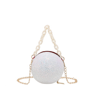 2023 Mode Mädchen Geldbörsen Günstige Mode Luxus Frauen Party Hochzeit Handtaschen Diamant Runde Taschen - Product Image 4