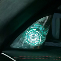 Kit d'éclairage d'ambiance intérieur LED Symphony pour BMW Série 5 G30 G31 G38, bande décorative pour cache-haut-parleurs, accessoires