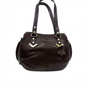 Genuine Leather Ladies Luxury Waterproof Durable Lightweight Eco-Friendly Soft Clutch Zipper Closure Cross-Body Shoulder Handbag - Product Image 1