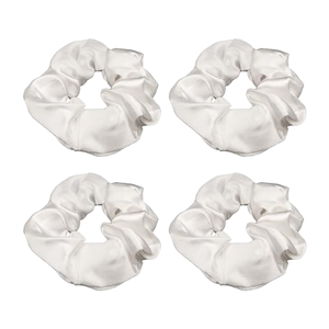 Élastiques à cheveux en satin de soie, personnalisables avec logo, couleurs sur mesure, écologiques, nouveau matériau, pour femmes et filles - Product Image 1