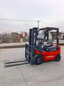 Carrello Elevatore Diesel Usato Heli da 1,5 Tonnellate di Alta Qualità a Basso Prezzo, di Seconda Mano, in Vendita - Product Image 5