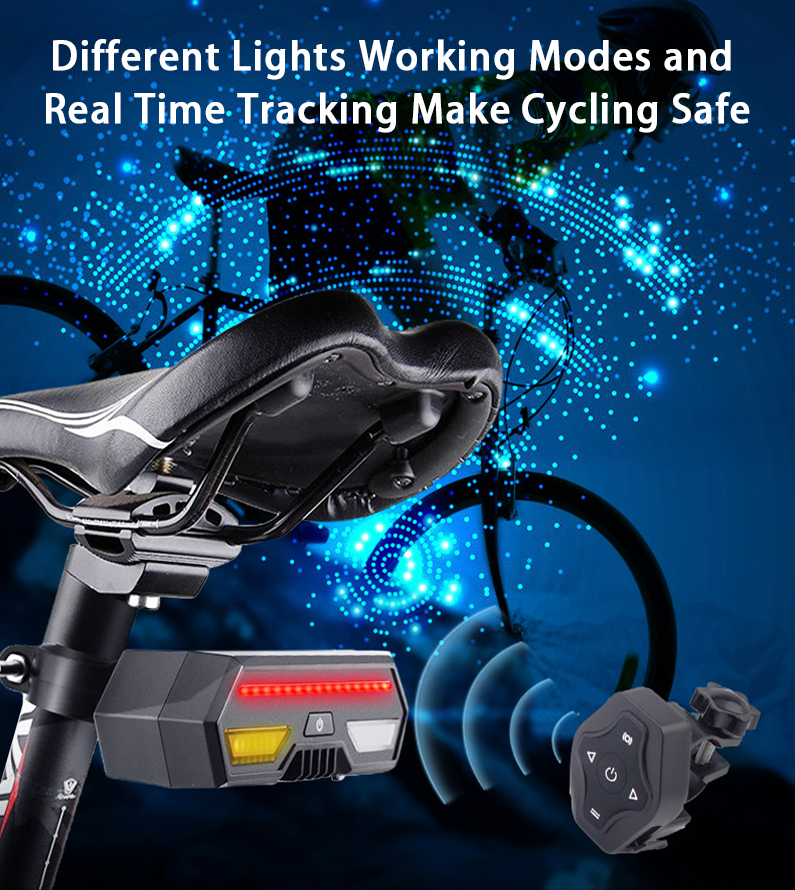 SinoTrack Offres Spéciales ST-908 GPS Tracker Vélo Feu arrière Avec Télécommande
