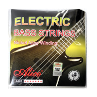 Alice Electric Bass String Set A607 Four-String Upgrade Practice Strings Coated Steel Nickel Plated Alloy for Acoustic Guitar
