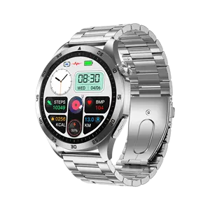 心电图 + PPG 1.43英寸AMOLED户外运动智能手表reloj inteligeall BT呼叫智能手表新品2024