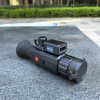 Monoculaire de chasse thermique 22 Calibres 640 50mm AM0635LRF avec prise en charge vidéo Wi-Fi et fonction de visée (Mira De Imagen Termica)