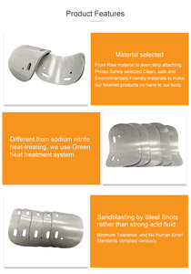 Metatarso de acero para hombres personalizados Bota de seguridad de protección industrial - Product Image 5