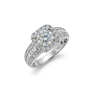 Bague de mariage personnalisée en or massif 10K 14K 18K avec diamant brillant de laboratoire de 1,00 carat certifié IGI, qualité VVS-VS, pour les occasions spéciales - Product Image 1