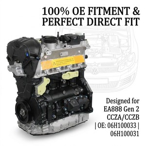 Ensemble moteur GOLDMAX EA888 Gen 2 2.0T <span class=keywords><strong>TSI</strong></span> CBFA CCZB 06H103021L pour VW Golf 6 GTI Scirocco Passat CC Audi A3 211HP - Product Image 3