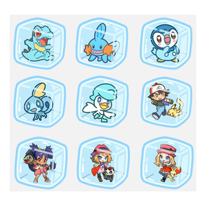 PY Mini Cubos de Hielo Magnéticos, Muñeco Elfo Coleccionable, Distribuidor de Tarjetas Pokémon, Paquete Navideño Pokémon, Juego de Mesa de Regalo - Product Image 6