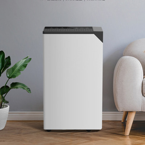 Deshumidificador portátil con tanque de 5L, capacidad diaria de 20-35L para uso en sótanos y hogares, con refrigerante R410A - Product Image 4
