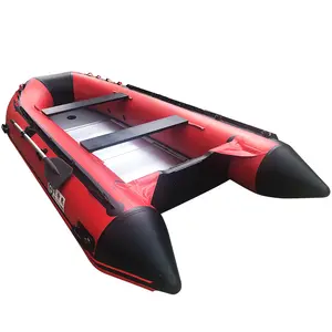 6 Persons Inflatable Rubber Rafting Boat In Rowing