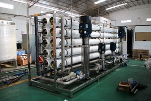 Công nghiệp sông Hệ thống lọc nước 80t siêu lọc + 50T đơn giai đoạn thẩm thấu ngược khai hoang thiết bị nước - Product Image 6