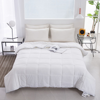 Couette légère et confortable en tissu polyester-coton, anti-décoloration, facile d'entretien, idéale pour hôtels, gîtes et chambres d'hôtes