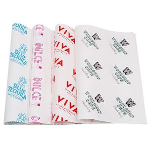 Papel para Envolver Sándwiches Resistente a la Grasa, Papel para Envolver Alimentos Impreso Personalizado/Papel Encerado para Hot Dogs - Product Image 4