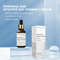 Vente en gros OEM ODM Sérum éclaircissant pour le visage coréen, soin de la peau, anti-âge, hydratation intense, sérum pour le visage à la vitamine C