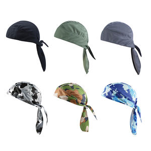 Gorra de Ciclismo de Secado Rápido para Hombre y Mujer, Pañuelo para la Cabeza, Bandana para Correr y Ciclismo, Gorro Pirata, Diadema - Product Image 1