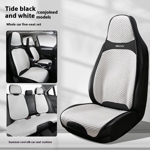 Fundas de Asiento Ultrafinas, Frescas y Transpirables, Cojines para Asiento de Coche, Cojines de Cintura Pequeños para Todas las Estaciones, Verano - Product Image 4
