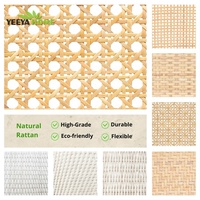 Rollo de Cinta de Ratán Natural de 3 mm de Grosor, Tejido Cerrado y Duradero