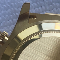 Montre chronographe de luxe personnalisée en or 18 carats, mouvement 4131 poli avec précision par CNC, montre mécanique automatique pour homme, style business
