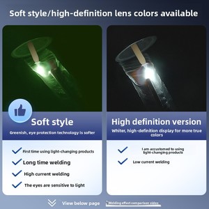 <span class=keywords><strong>Casque</strong></span> de soudage photoélectrique à assombrissement automatique Tekman 720S-G2 <span class=keywords><strong>PRO</strong></span> avec protection anti-éblouissement pour le soudage à l'arc - Product Image 3