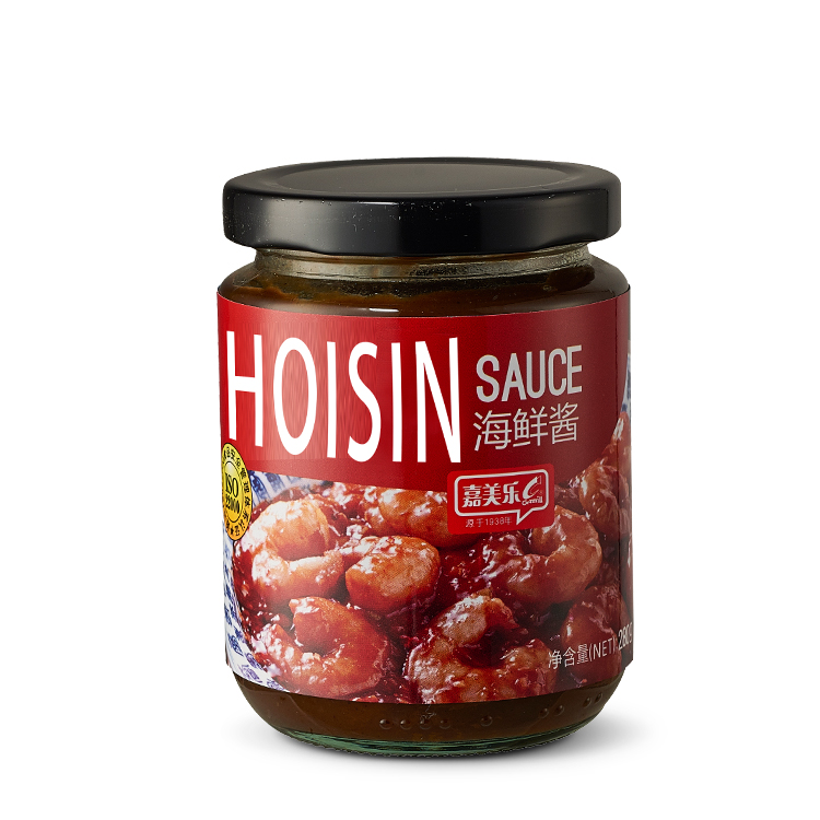 Salsa Halal de mariscos tradicional personalizada 280g salsa hoisin salsa barbacoa salsa