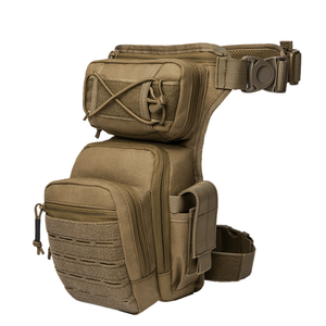 DFB0719 Sac de jambe et de taille camouflage pour sports de plein air, sacoche tactique étanche pour voyage et camping, en daim pour homme, vente en gros - Product Image 2