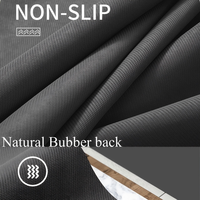 Tapis de yoga naturel en PU ultra-fin, antidérapant, anti-transpiration, personnalisable avec logo, léger, durable, écologique, universel, 1,5 mm, 183 cm