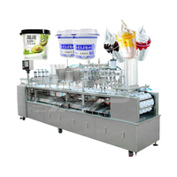 MY Machine automatique à remplir et sceller les pots de yaourt en plastique Machine à remplir et à sceller les pots de crème glacée pour gelée