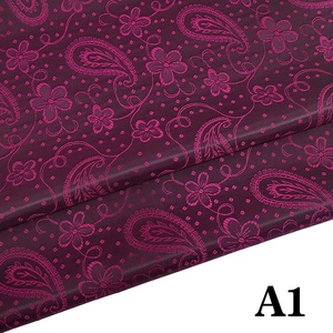 Thiệu Hưng nhà máy toàn bộ bán chất lượng tốt <span class=keywords><strong>Viscose</strong></span> Paisley hoa Jacquard lót vải - Product Image 3